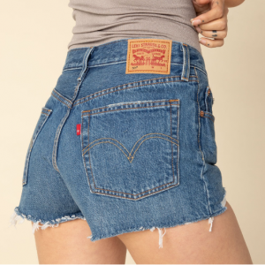 LEVI'S 501 Dark Wash 牛仔短裤