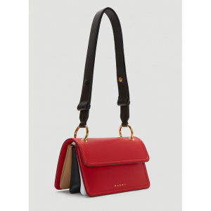 MARNI Beat Bag in Red