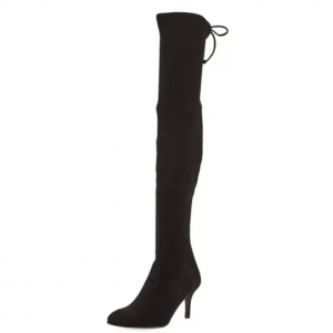 Stuart Weitzman TieModel Suede Over-The-Knee Boots