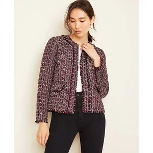 Tweed Fringe Jacket