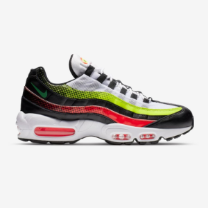 AIR MAX 95 SE, BLACK/ALOE VERDE-BRIGHT CRIMSON-VOLT
