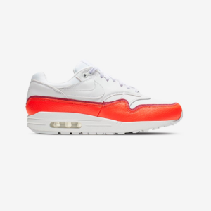 WMNS AIR MAX 1 SE, WHITE/WHITE-TEAM ORANGE-TRUE BERRY