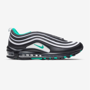 КРОССОВКИ AIR MAX 97, BLACK/CLEAR EMERALD-WHITE