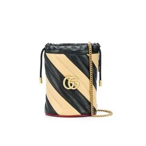 Gucci Leather Bucket Bag