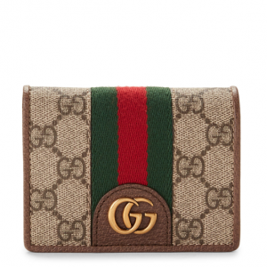 8折，GUCCI 古驰双G经典小猪纹折叠卡包 @Century 21 Department Stores