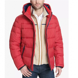 Tommy Hilfiger男士保暖夹克