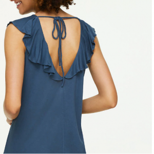 LOFT Outlet Ruffle T恤