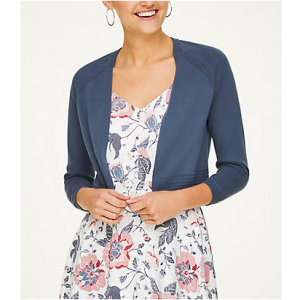 LOFT Outlet Stitched Shrug 针织衫