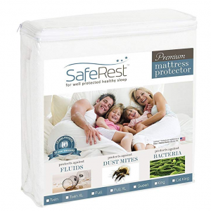 SafeRest 抗菌防潮床罩热卖 多尺寸可选 @Amazon