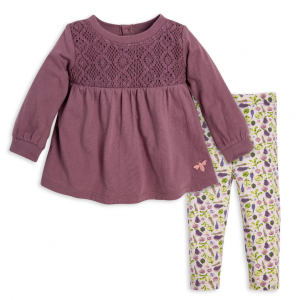 Burt's Bees Baby 嬰兒有機棉上衣+打底褲套裝