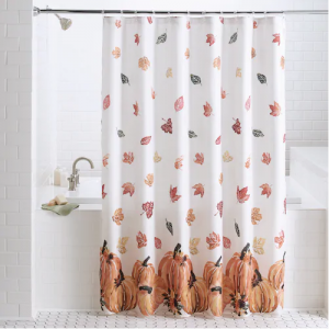 南瓜淋浴帘
