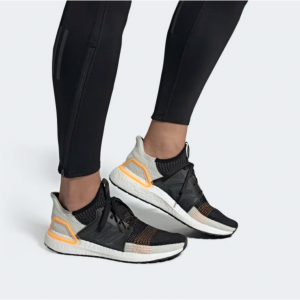Men's Adidas UltraBOOST 19 Running Shoe - Color: Trace Cargo/White @ JackRabbit
