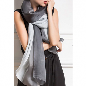 StyleWe Casual Solid 丝绸围巾