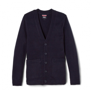 French Toast Anti-Pill V领针织衫 成人