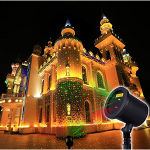 1byone Christmas Outdoor Laser Light Projector with Wireless