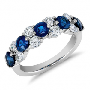 Blue Nile 藍寶石鑽戒