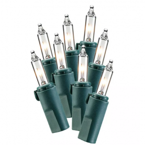 Philips 100个圣诞白炽灯光滑迷你灯串GW