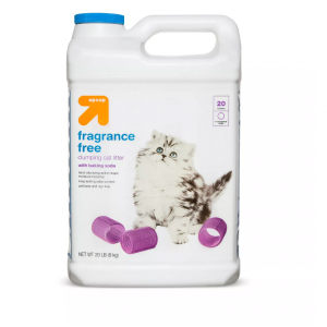 无香料可铲式猫砂-20磅- Up&Up