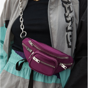 Alexander Wang Mini Attica Satin Belt Bag