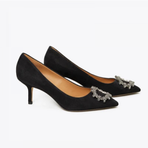 CRYSTAL-BUCKLE PUMP