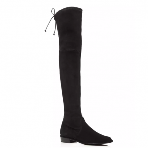Stuart Weitzman Lowland Stretch 鹿皮过膝靴