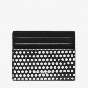 MICHAEL KORS MENS Kent Tall Dot Print Card Case