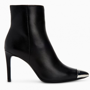 Calvin Klein Ravie Leather Bootie