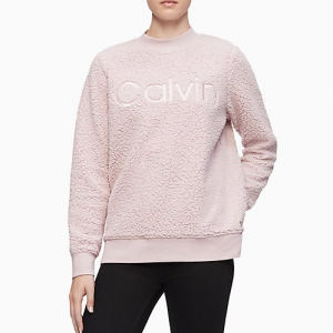 Calvin Klein Performance Sherpa 女士抓绒卫衣