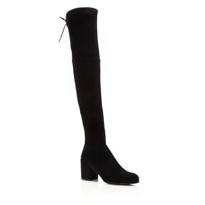 Stuart Weitzman Women's Lowland Stretch Suede Over-the-Knee Boots