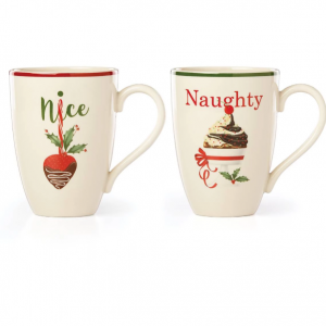 Lenox Naughty & Nice 2-piece Mug Set