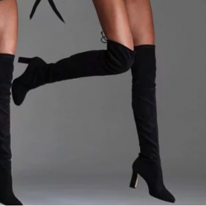 Stuart Weitzman Ledyland Over-The-Knee Suede Boots