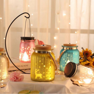 Glass Bottle String Light Starry Starry Lights