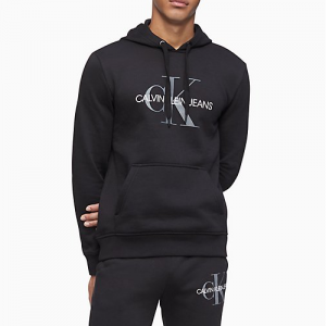 Calvin Klein Monogram Logo Fleece Hoodie