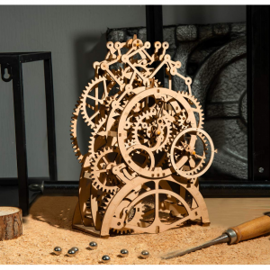 ROKR 3D Self-Assembly Puzzle 木質機械擺鍾
