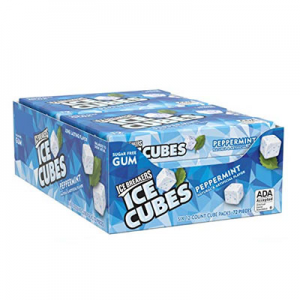 ICE BREAKERS Ice Cubes 薄荷口香糖 12顆 6盒