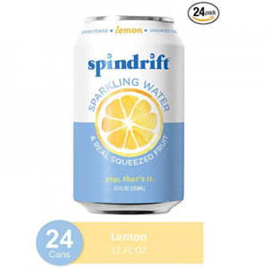 Spindrift 檸檬氣泡水 12 oz. 24罐