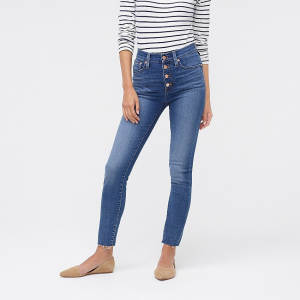 J.Crew 10" 女士高腰牛仔褲