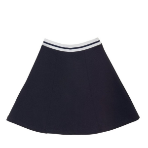 French Toast Stretch Contrast Waistband 短裙
