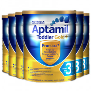 Aptamil 爱他美 金装版婴幼儿奶粉 900g 3段 6罐包邮装