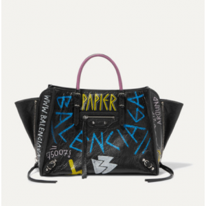 BALENCIAGA 涂鸦风耳朵机车包