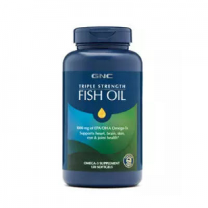 GNC 三倍强效深海鱼油 120粒