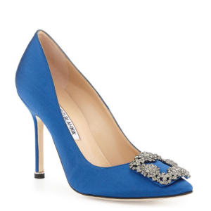 Manolo Blahnik 高跟方扣鞋