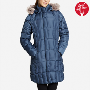 Eddie Bauer 女士中长款羽绒服 650支高质量羽绒填充 @Eddie Bauer