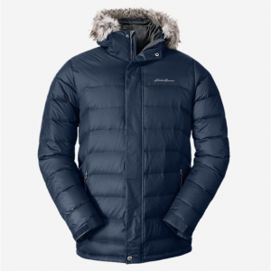 Eddie Bauer男士羽绒服 650支高质量羽绒填充