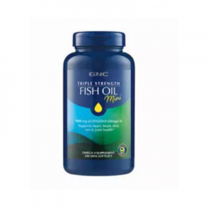 GNC 小粒版！三倍强效鱼油 240粒