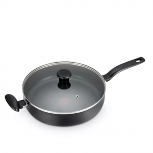 T-Fal 5夸脱红点不粘锅带盖