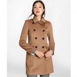 Brooks Brothers Brushed 羊绒大衣