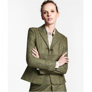 Brooks Brothers 格纹羊绒西服