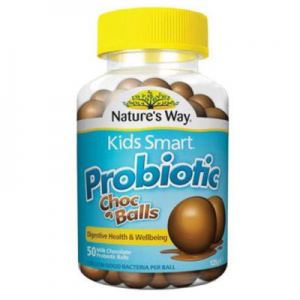 Nature's Way 佳思敏 儿童益生菌巧克力球 50粒（调理肠胃助消化）