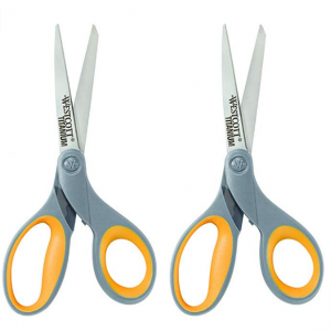 Westcott 8" Titanium Bonded Scissors, 2 Scissors @ Amazon